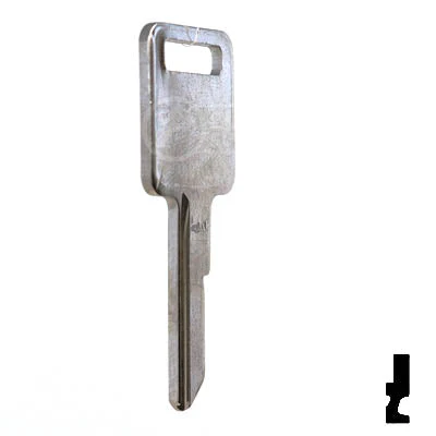 Uncut Key Blank | B44 "E", P1098E | GM Key - Image 17