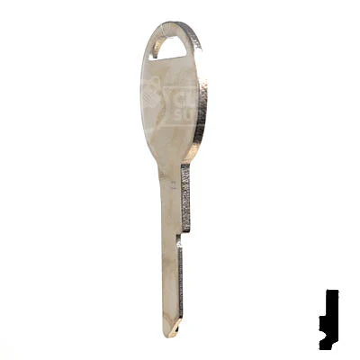 Uncut Key Blank | B45 "H", S1098H | GM - Image 10