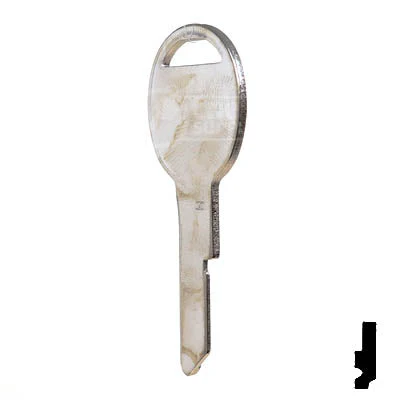 Uncut Key Blank | B45 "H", S1098H | GM - Image 11