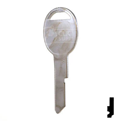 Uncut Key Blank | B45 "H", S1098H | GM - Image 12