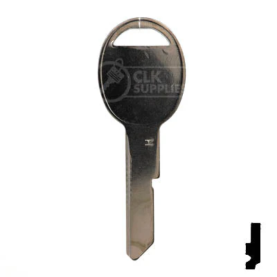 Uncut Key Blank | B45 "H", S1098H | GM - Image 14