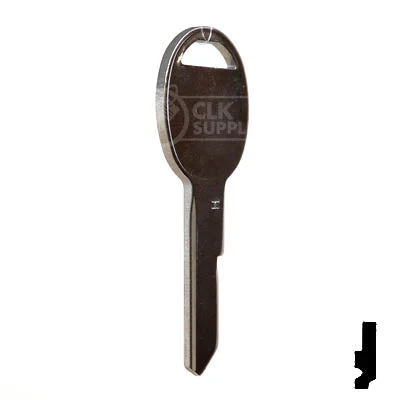 Uncut Key Blank | B45 "H", S1098H | GM - Image 17