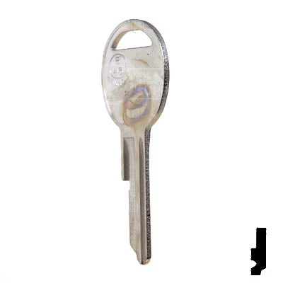 Uncut Key Blank | B45 "H", S1098H | GM - Image 23