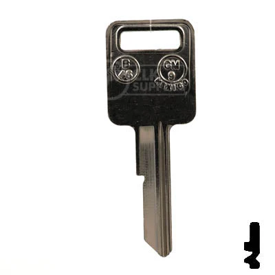 Uncut Key Blank | B46 "J", P1098J | GM Key - Image 12
