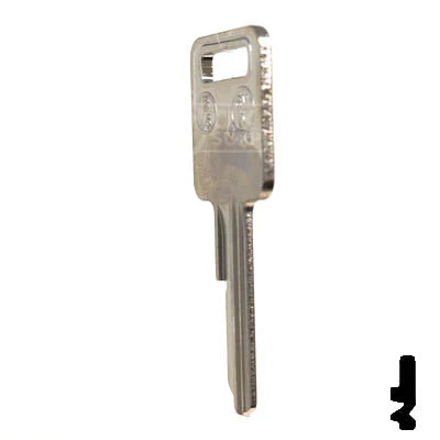 Uncut Key Blank | B46 "J", P1098J | GM Key - Image 8