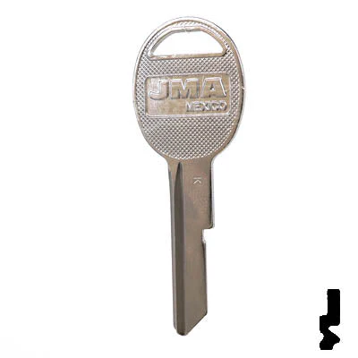 Uncut Key Blank | B47 "K", S1098K | GM Key - Image 24