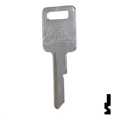 Uncut Key Blank | B48 "A", P1098A | GM Key - Image 10