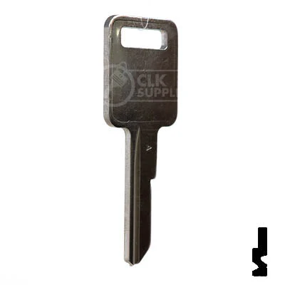 Uncut Key Blank | B48 "A", P1098A | GM Key - Image 15