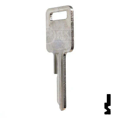 Uncut Key Blank | B48 "A", P1098A | GM Key - Image 21