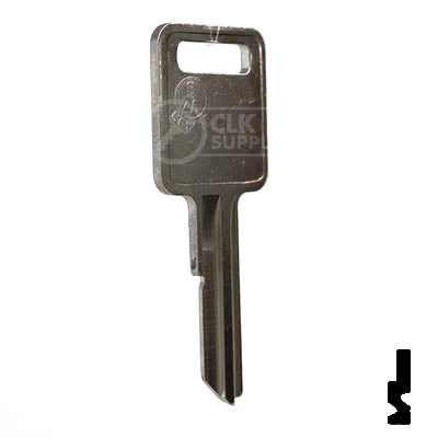 Uncut Key Blank | B48 "A", P1098A | GM Key - Image 3