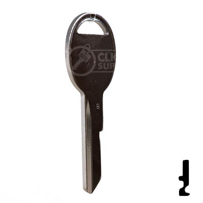 Uncut Key Blank | B49 "B", S1098B | GM Key - Image 15