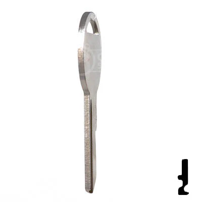 Uncut Key Blank | B49 "B", S1098B | GM Key - Image 17
