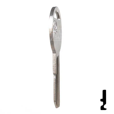 Uncut Key Blank | B49 "B", S1098B | GM Key - Image 5