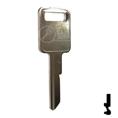 Uncut Key Blank | B50 "C", P1098C | GM Key - Image 15