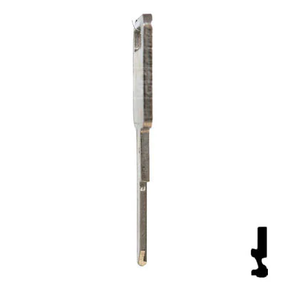 Uncut Key Blank | B50 "C", P1098C | GM Key - Image 7
