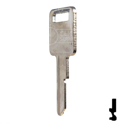 Uncut Key Blank | B50 "C", P1098C | GM Key - Image 9
