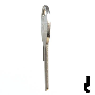 Uncut Key Blank | B51 "D", S1098D  | GM Key - Image 19