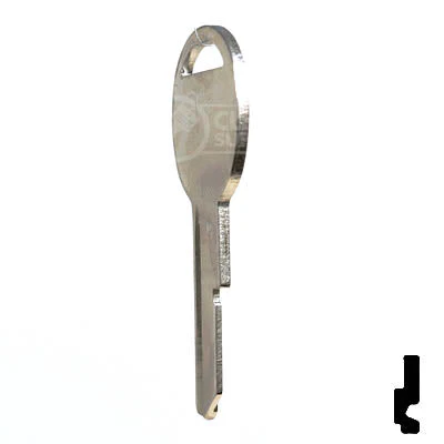 Uncut Key Blank | B51 "D", S1098D  | GM Key - Image 8