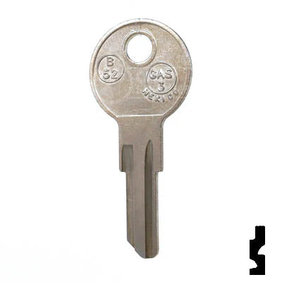 Uncut Key Blank | Gas Cap | B52, 1098GX - Image 12