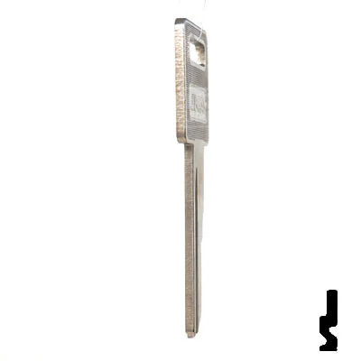 Uncut Key Blank | B62, P1098AV | GM Key - Image 6