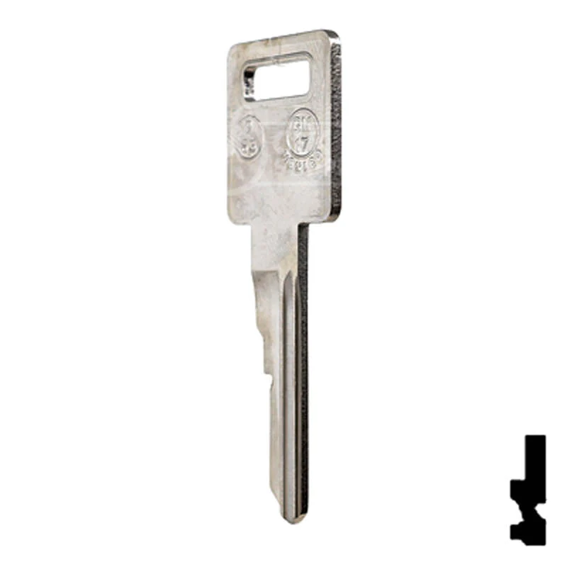 Uncut Key Blank | B63 | GM Key - Image 10