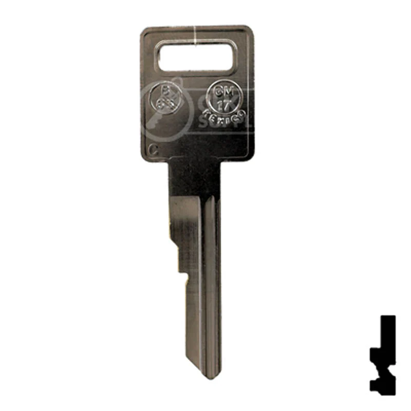 Uncut Key Blank | B63 | GM Key - Image 13