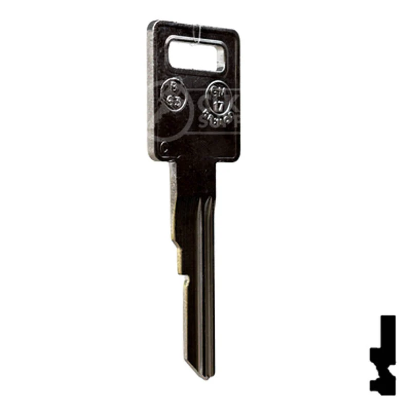 Uncut Key Blank | B63 | GM Key - Image 16
