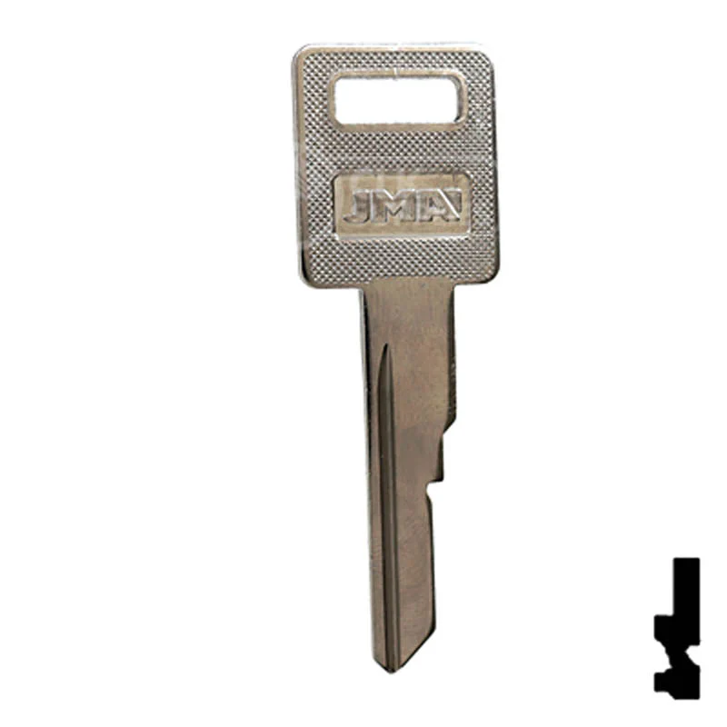Uncut Key Blank | B63 | GM Key - Image 2