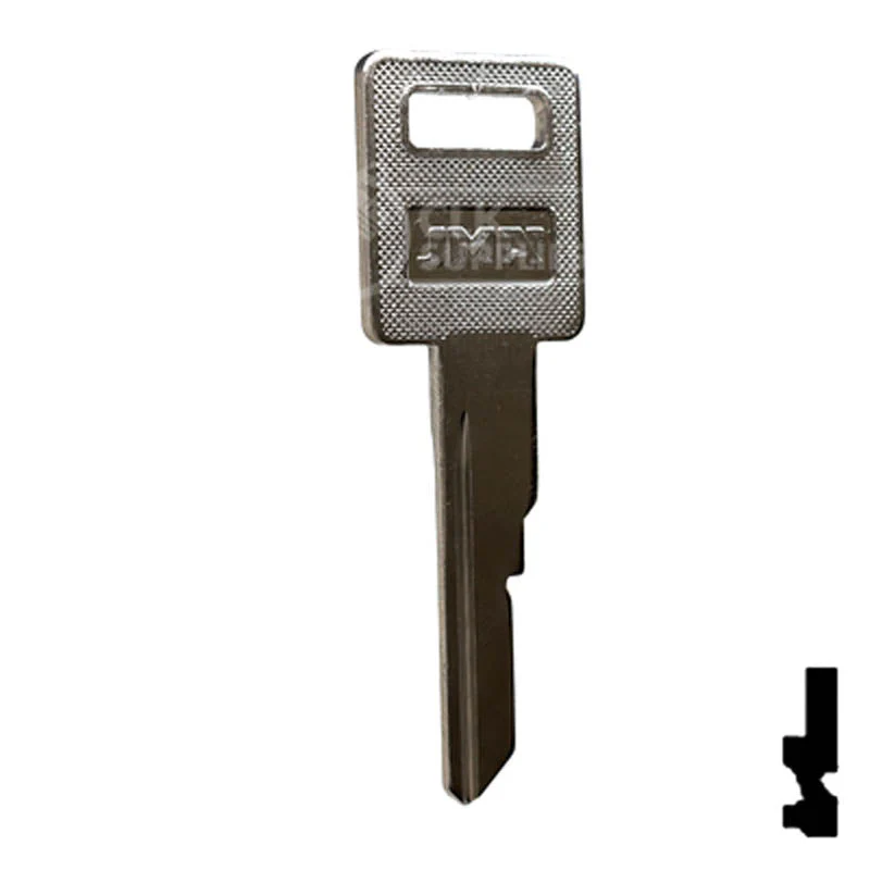 Uncut Key Blank | B63 | GM Key - Image 3