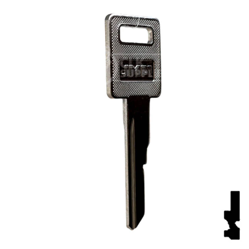 Uncut Key Blank | B63 | GM Key - Image 4