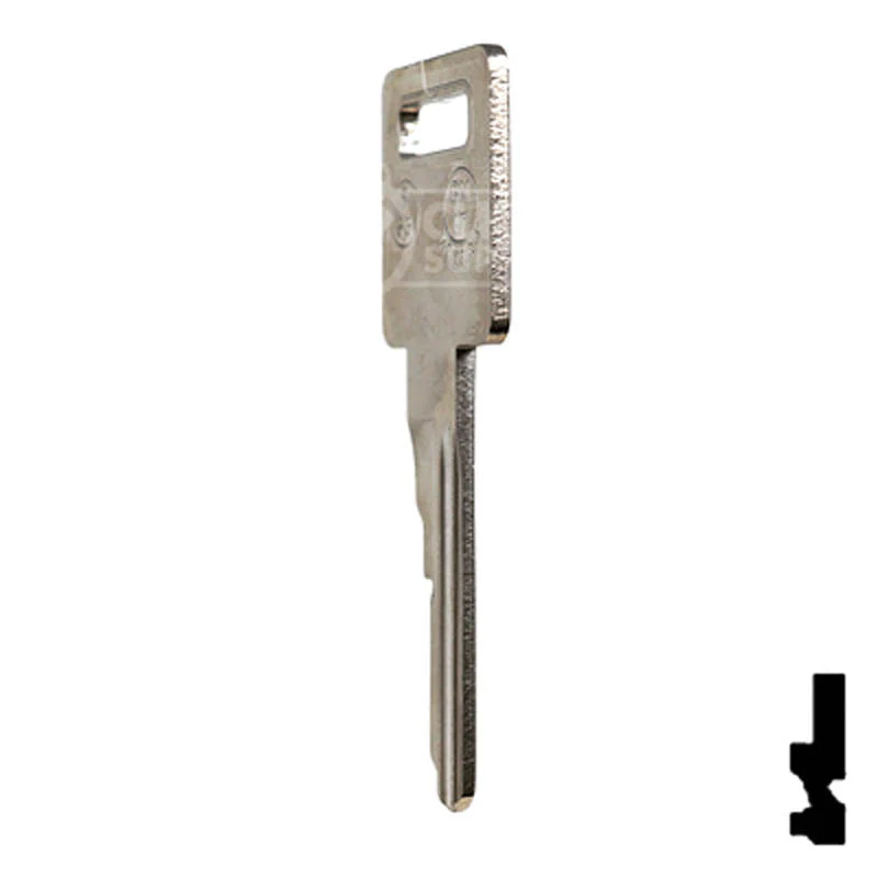 Uncut Key Blank | B63 | GM Key - Image 9