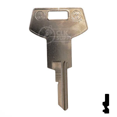 Uncut Key Blank | B64, P1098WC | GM Key - Image 13