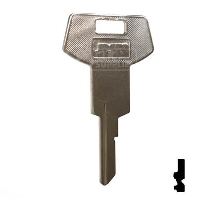 Uncut Key Blank | B64, P1098WC | GM Key - Image 2