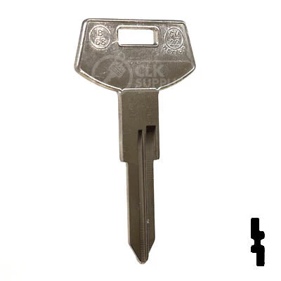 Uncut Key Blank | B68, P1099 | GM Key - Image 14