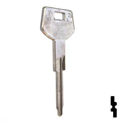 Uncut Key Blank | B68, P1099 | GM Key - Image 16