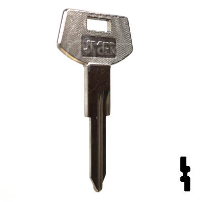Uncut Key Blank | B68, P1099 | GM Key - Image 3