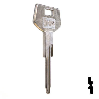 Uncut Key Blank | B68, P1099 | GM Key - Image 4