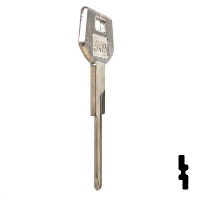 Uncut Key Blank | B68, P1099 | GM Key - Image 5