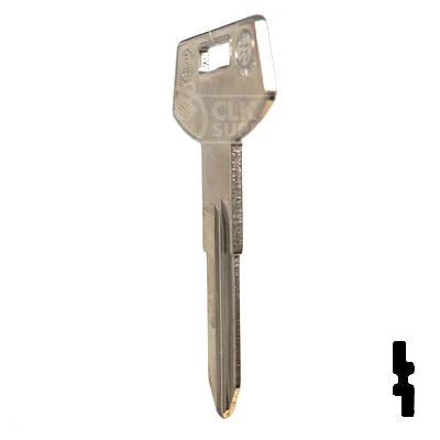 Uncut Key Blank | B68, P1099 | GM Key - Image 8