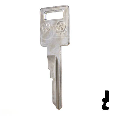 Uncut Key Blank | B77, P1098EV | GM Key - Image 11