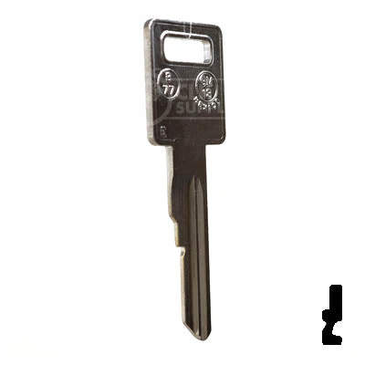 Uncut Key Blank | B77, P1098EV | GM Key - Image 16