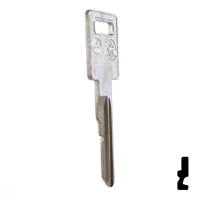Uncut Key Blank | B77, P1098EV | GM Key - Image 17