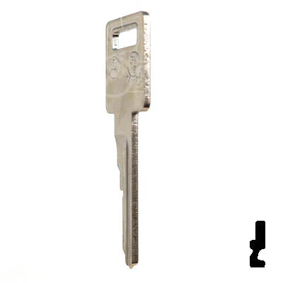 Uncut Key Blank | B77, P1098EV | GM Key - Image 9
