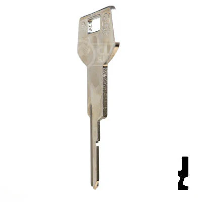 Uncut Key Blank | B78, P1098WE | GM Key - Image 8