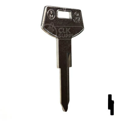 Uncut Key Blank | B84, P1101 | GM Key - Image 15