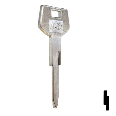 Uncut Key Blank | B84, P1101 | GM Key - Image 4