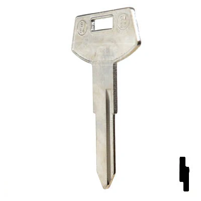 Uncut Key Blank | B84, P1101 | GM Key - Image 9