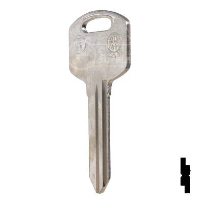 Uncut Key Blank | B85, S1105 | GM Key - Image 10