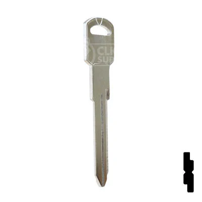 Uncut Key Blank | GM Key | B86, P1106 - Image 4