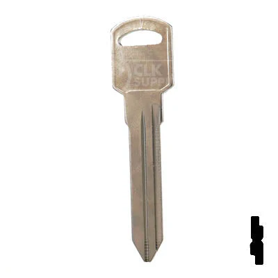 Uncut Key Blank | B89, P1107 | GM Key - Image 11